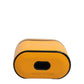 Dolce & Gabbana Case Yellow Calf Leather Logo Flip Holder Strap Airpods