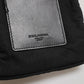 Dolce & Gabbana Black Nylon Rubberized Logo Print Crossbody Borse Bag