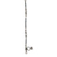 Dolce & Gabbana Silver Tone Chain Signature DG Logo Pendant Necklace