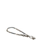 Dolce & Gabbana Silver Tone Chain Signature DG Logo Pendant Necklace