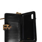 Dolce & Gabbana Flip Cover Brown Leopard Crystal iPhone X - XS Case