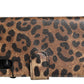 Dolce & Gabbana Flip Cover Brown Leopard Crystal iPhone X - XS Case