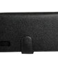 Dolce & Gabbana Case Flip Cover Black Calf Leather iPhone X - XS Phone