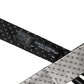 Dolce & Gabbana White Black Patterned Silk Adjustable Men Necktie Tie