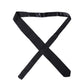 Dolce & Gabbana Dark Blue Solid 100% Silk Adjustable Men Necktie Tie