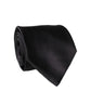 Dolce & Gabbana Brown Logo Embroidery Silk Adjustable Men Necktie Tie