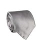 Dolce & Gabbana Gray Satin 100% Silk Adjustable Men Tied Necktie Tie