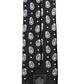 Dolce & Gabbana Black Paisley 100% Silk Adjustable Men Tied Necktie Tie