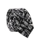 Dolce & Gabbana Black Trumpet Print Silk Adjustable Men Tied Necktie Tie
