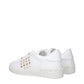 Valentino Garavani White Leather Low Top Sneakers
