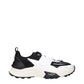 Valentino Garavani Black Fabric Athletic Sneakers