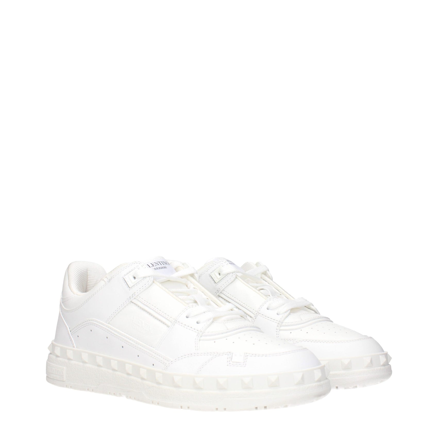 Valentino Garavani White Leather Sneakers