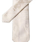 Dolce & Gabbana Off White Floral Silk Adjustable Men Tied Necktie Tie