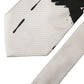 Dolce & Gabbana White Tattoo Floral Silk Adjustable Men Tied Necktie Tie
