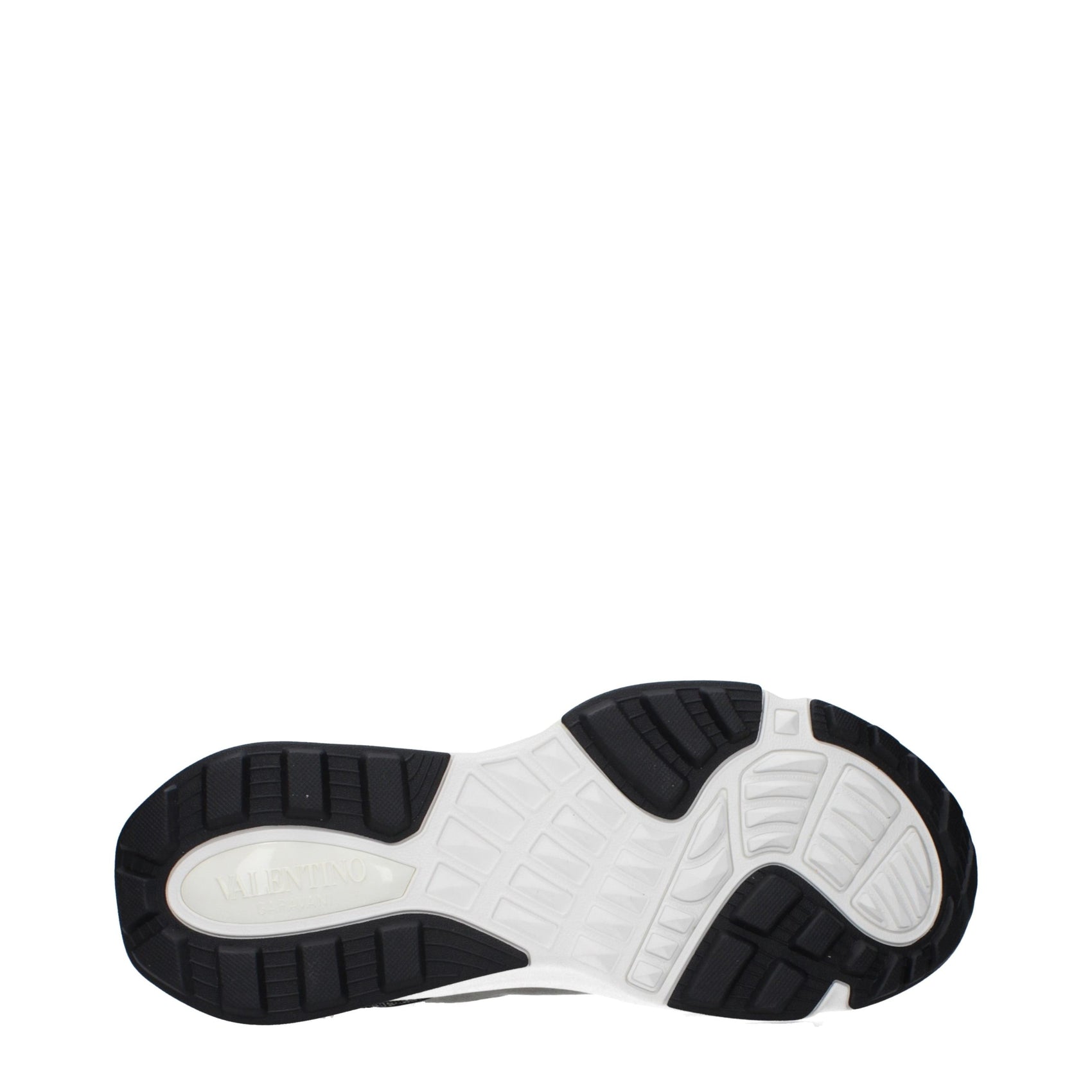 Valentino Garavani Gray Fabric Athletic Sneakers