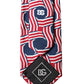 Dolce & Gabbana Multicolor Patterned Silk Adjustable Men Tied Necktie Tie