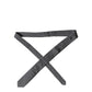 Dolce & Gabbana Black Geometric DG Silk Adjustable Men Tied Necktie Tie