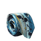 Dolce & Gabbana Multicolor Abstract Silk Adjustable Men Tied Necktie Tie