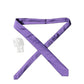 Dolce & Gabbana Purple Satin 100% Silk Adjustable Men Tied Necktie Tie