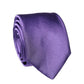 Dolce & Gabbana Purple Satin 100% Silk Adjustable Men Tied Necktie Tie