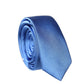 Dolce & Gabbana Blue Satin 100% Silk Adjustable Men Tied Necktie Tie