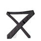 Dolce & Gabbana Black Satin 100% Silk Adjustable Women Tied Necktie Tie