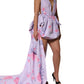 Philosophy di Lorenzo Serafini Multicolor Floral Runway Maxi Dress