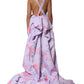 Philosophy di Lorenzo Serafini Multicolor Floral Runway Maxi Dress