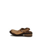 Miu Miu Brown Calf Leather Bos Taurus Mules