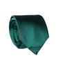 Dolce & Gabbana Dark Green Satin Silk Adjustable Women Tied Necktie Tie