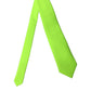 Dolce & Gabbana Neon Green Polyester Adjustable Women Tied Necktie Tie