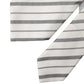 Dolce & Gabbana Black White Stripes Silk Adjustable Women Necktie Tie