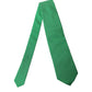 Dolce & Gabbana Green Solid Silk Cotton Adjustable Women Necktie Tie