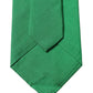 Dolce & Gabbana Green Solid Silk Cotton Adjustable Women Necktie Tie