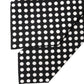 Dolce & Gabbana Black White Polka Dot Silk Adjustable Women Necktie Tie