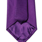 Dolce & Gabbana Purple Polyester Satin Adjustable Women Tied Necktie Tie