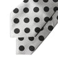 Dolce & Gabbana White Black Polka Dot Silk Adjustable Women Necktie Tie