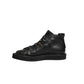 Dolce & Gabbana Black Leather Lace Up Men Ankle Boots Shoes