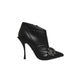 Dolce & Gabbana Black Devotion Quilted Buckled Boots Shoes