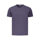 Coveri Moving Blue Cotton Men's T-Shirt