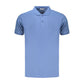 Coveri Moving Blue Cotton Men's Polo Shirt
