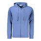 Coveri Moving Blue Cotton Mens Sweatshirt