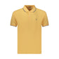 Coveri Moving Orange Cotton Men's Polo Shirt