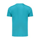 Coveri Moving Azzurro Cotton Men's T-Shirt