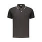 Coveri Moving Black Cotton Men's Polo