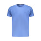 Coveri Moving Blue Cotton Men's T-Shirt