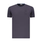Coveri Moving Blue Cotton Men's T-Shirt