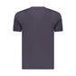 Coveri Moving Blue Cotton Men's T-Shirt