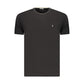 Coveri Moving Black Cotton Men's T-Shirt