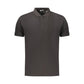 Coveri Moving Black Cotton Men's Polo Shirt